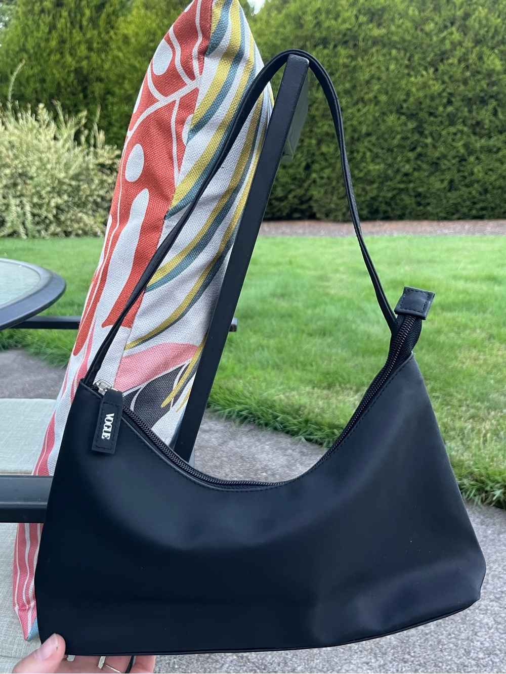 Vogue Black Shoulder Purse